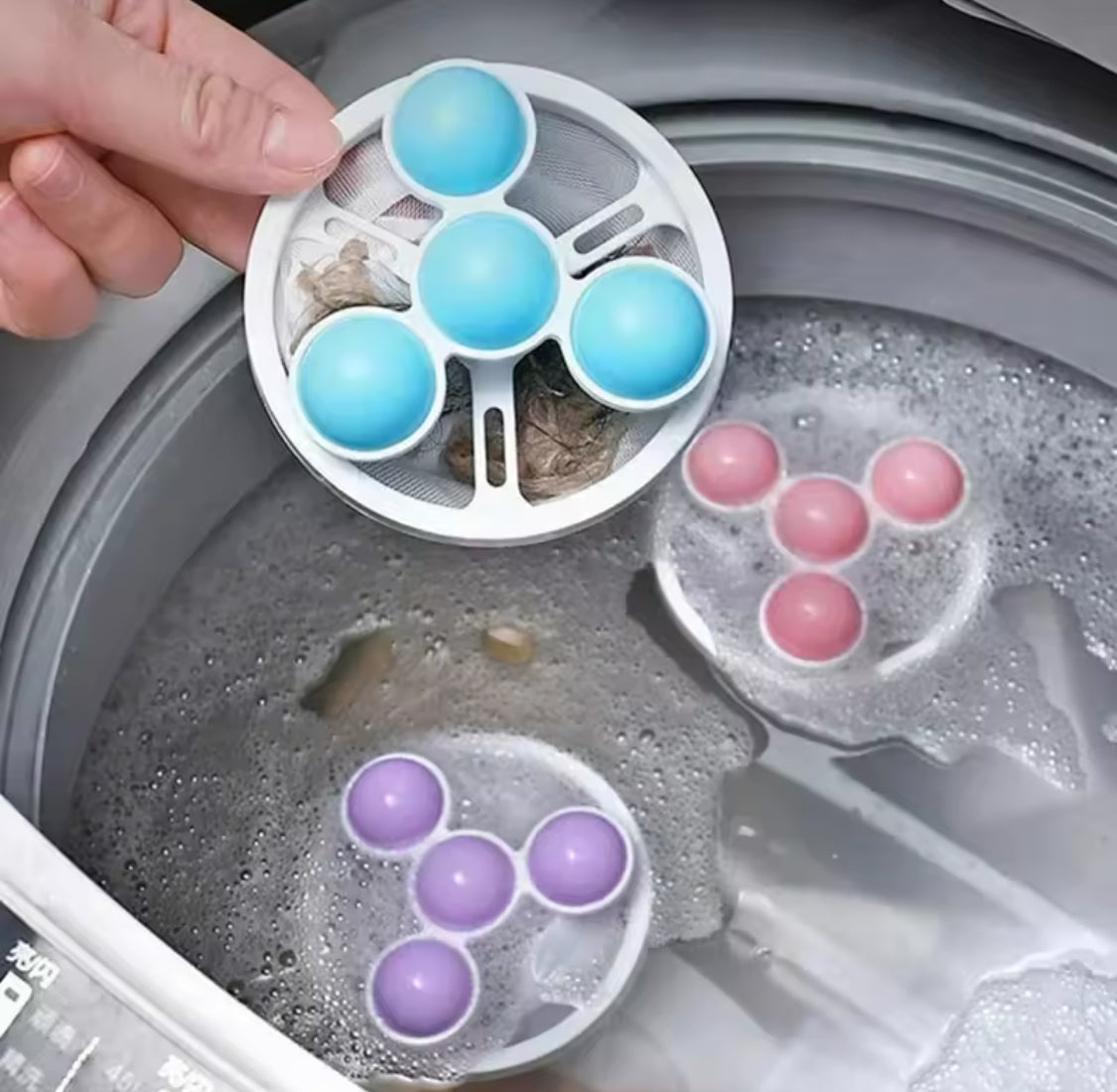 Washing Machine Lint Catcher, Reusable Mesh Dirty Collection Pouch, Washing Machine Hair Removal Catcher Washing Machine Lint Catcher, Reusable Mesh Dirty Collection Pouch, Washing Machine Hair Removal Catcher